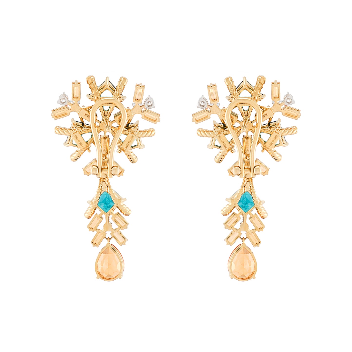 Bakhache Coloured Stones Earrings