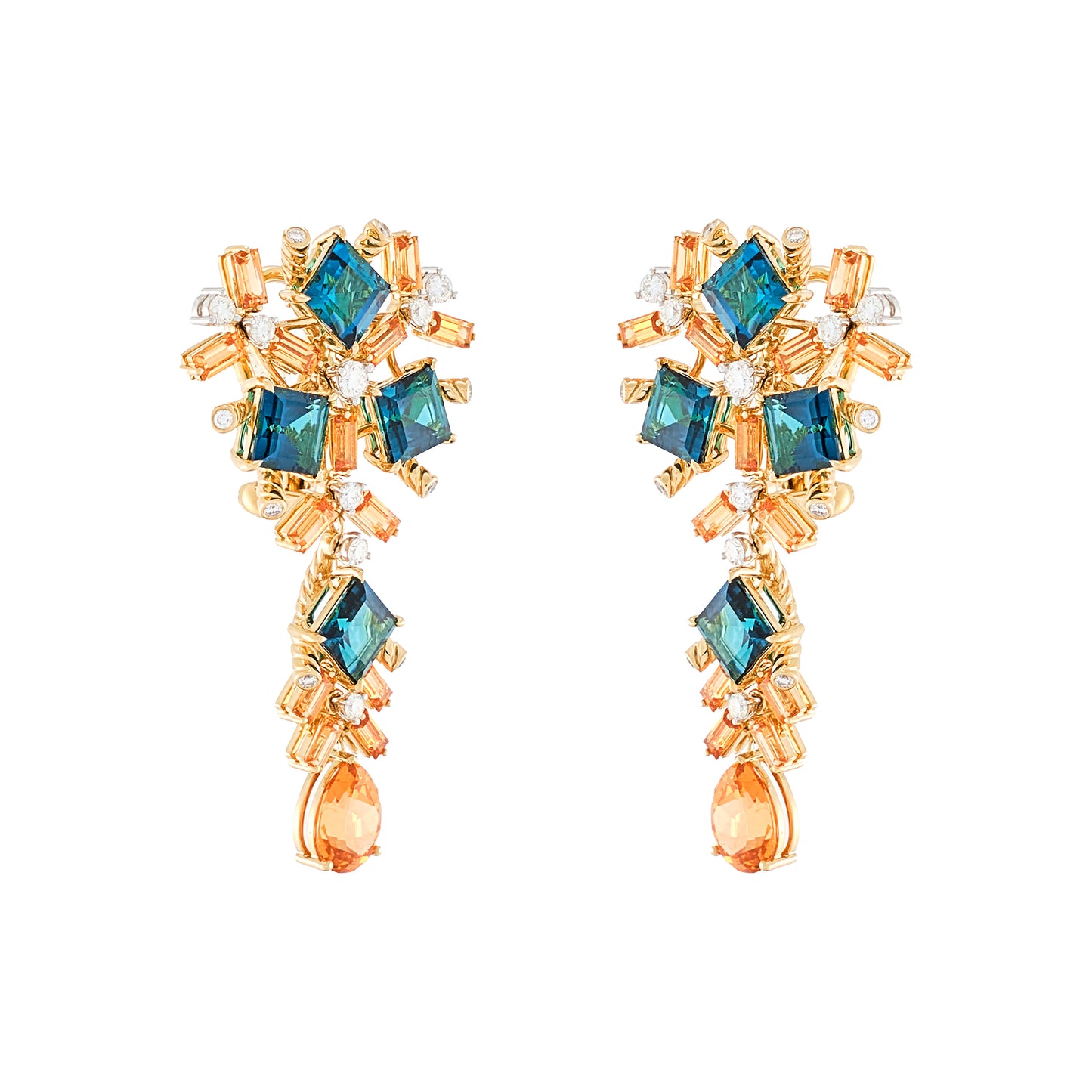 Bakhache Coloured Stones Earrings