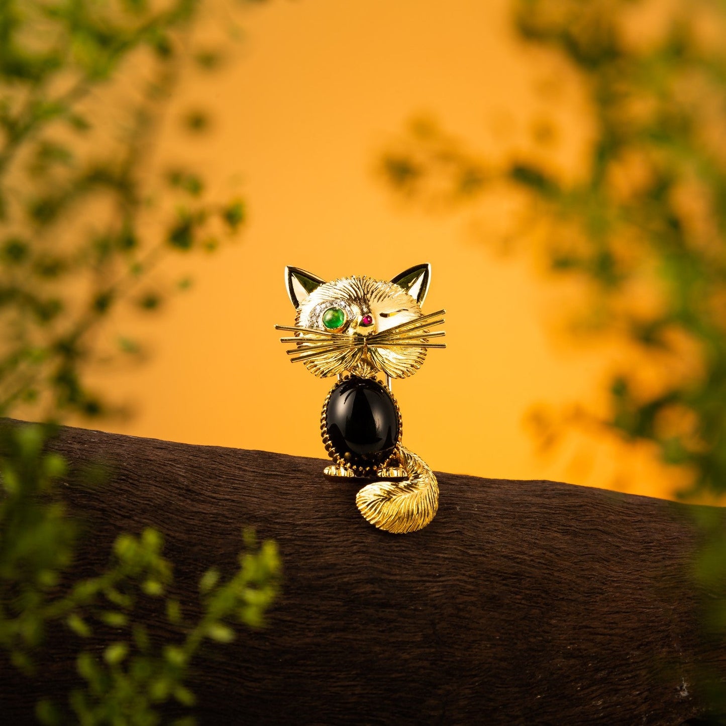Van Cleef & Arpels Brooch - Chat Malicieux