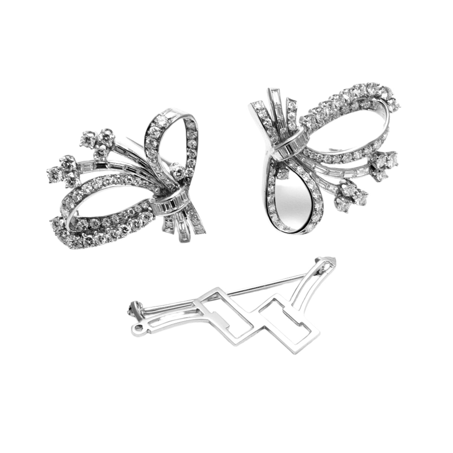 Vintage Platinum Brooch