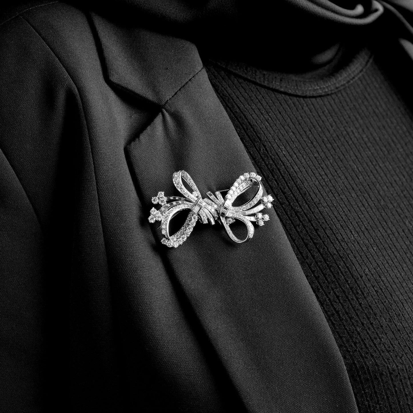 Vintage Platinum Brooch