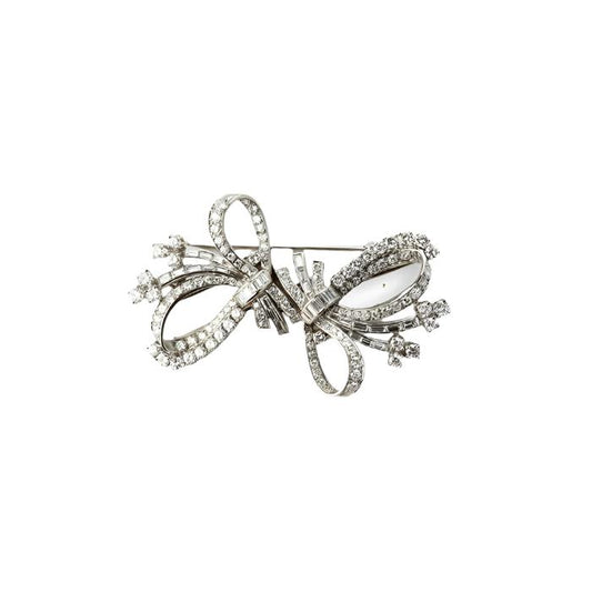 Vintage Platinum Brooch