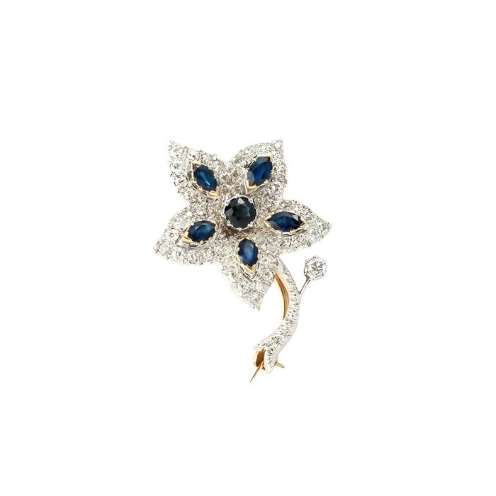 Vintage Flower Brooch