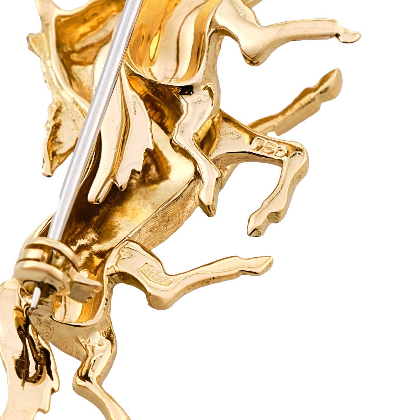 Vintage Italian Horse Brooch