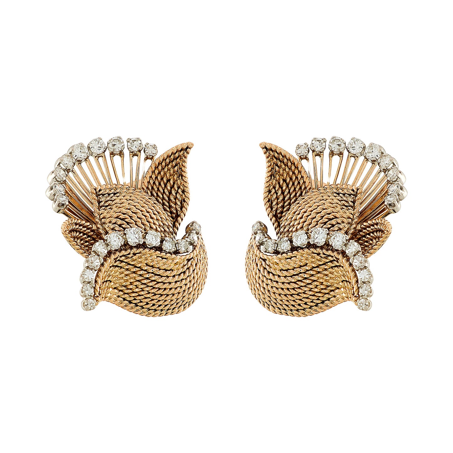 Vintage Diamond Earrings