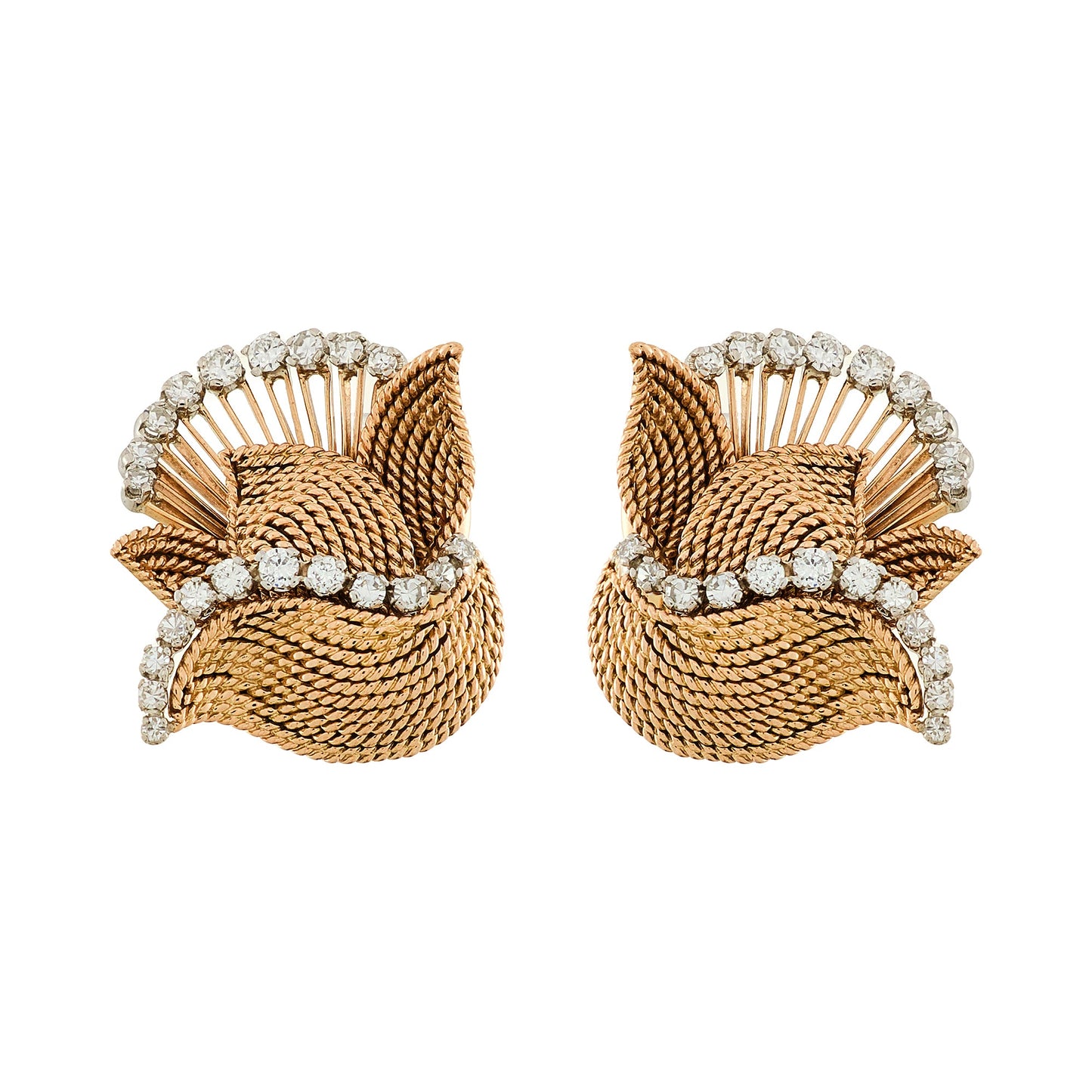 Vintage Diamond Earrings