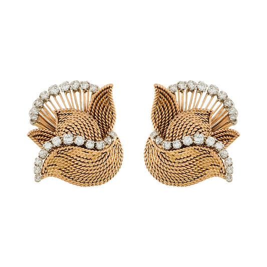 Vintage Diamond Earrings