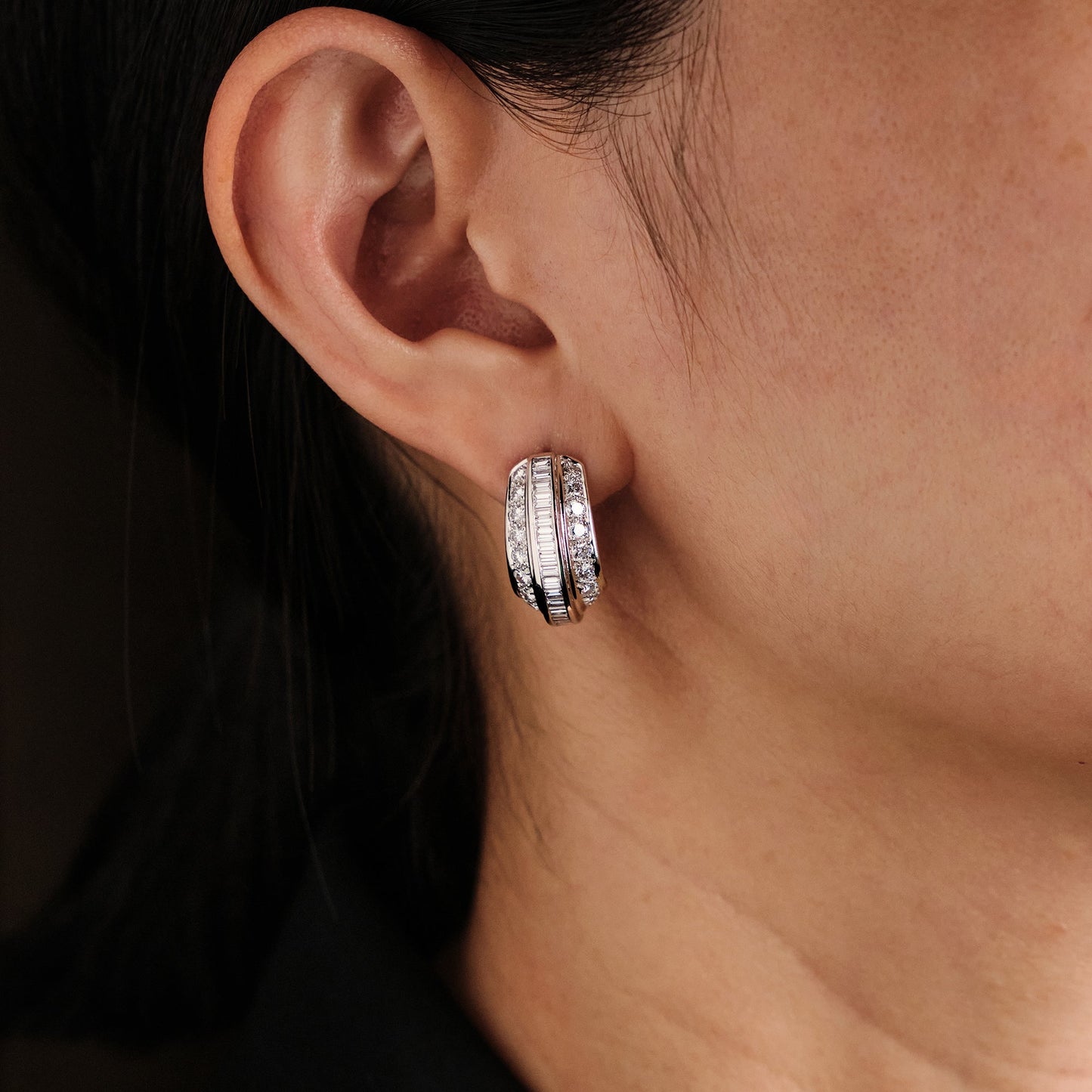 Cartier Diamond Earrings