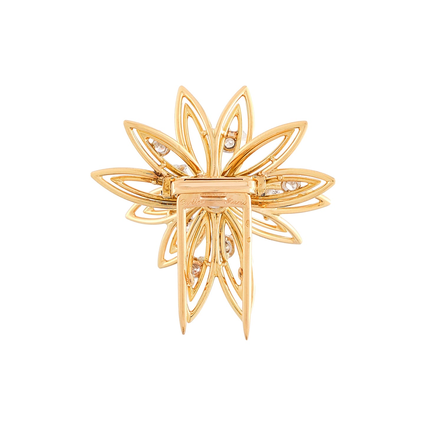 Cartier Star Diamond Brooch