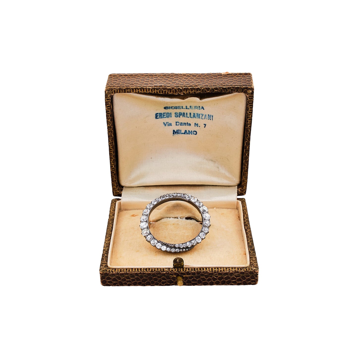 Antique Circular Diamond Brooch