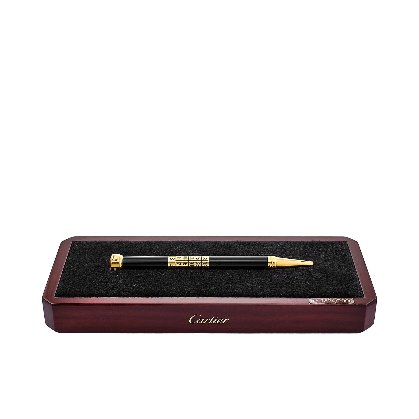Cartier Limited Edition Pen with Calendar and Watch