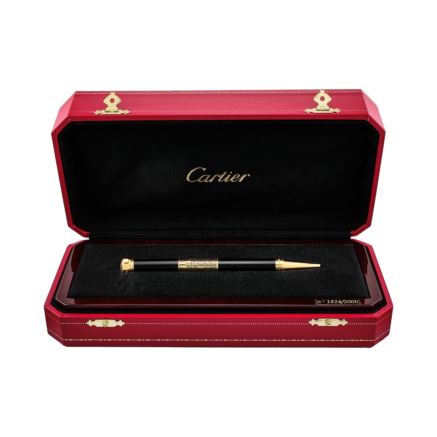 Cartier Limited Edition Pen with Calendar and Watch