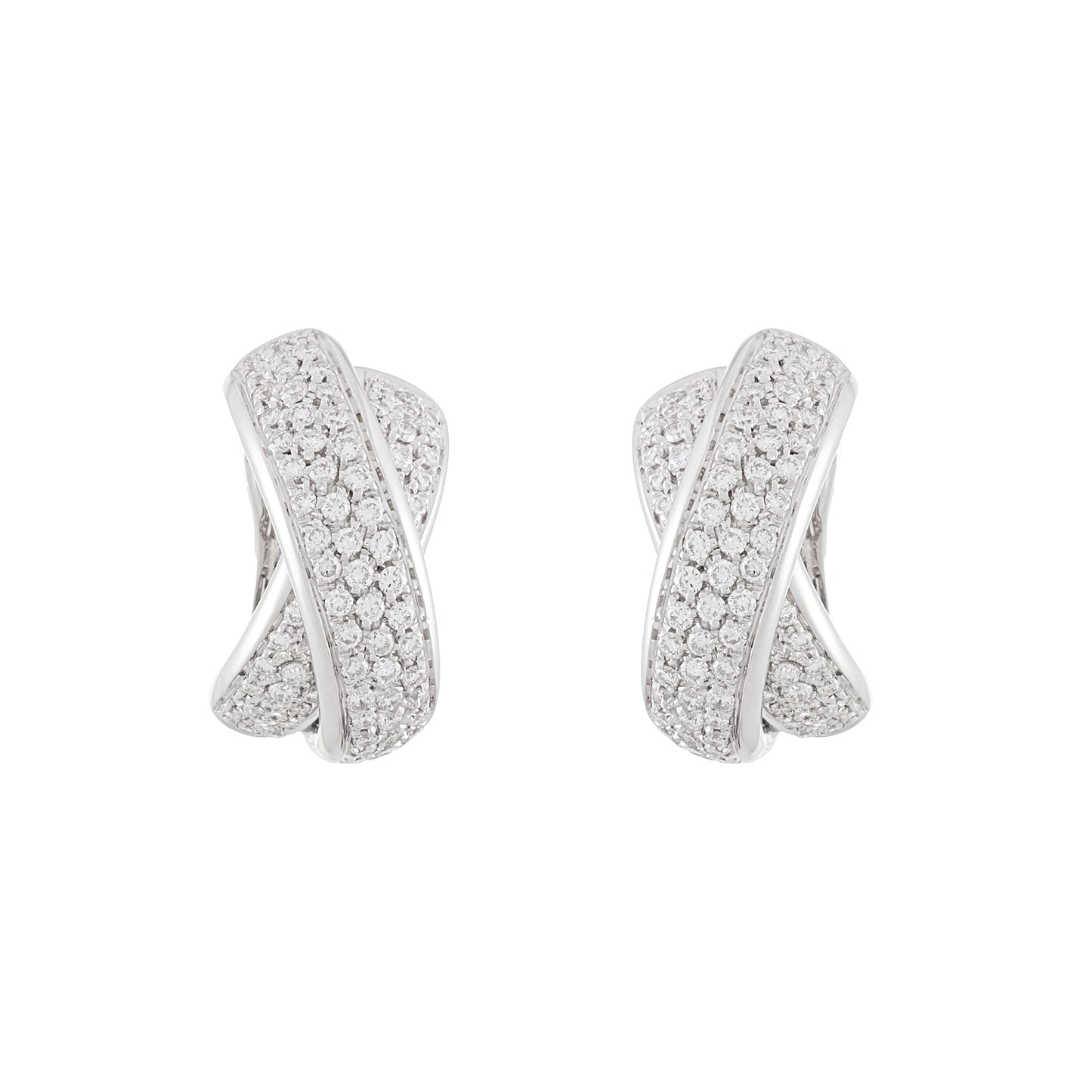 Bucherer Cross Over Earrings