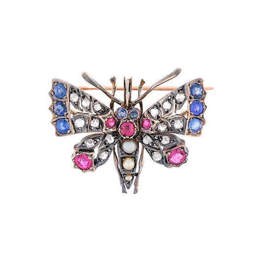 Antique Butterfly Brooch