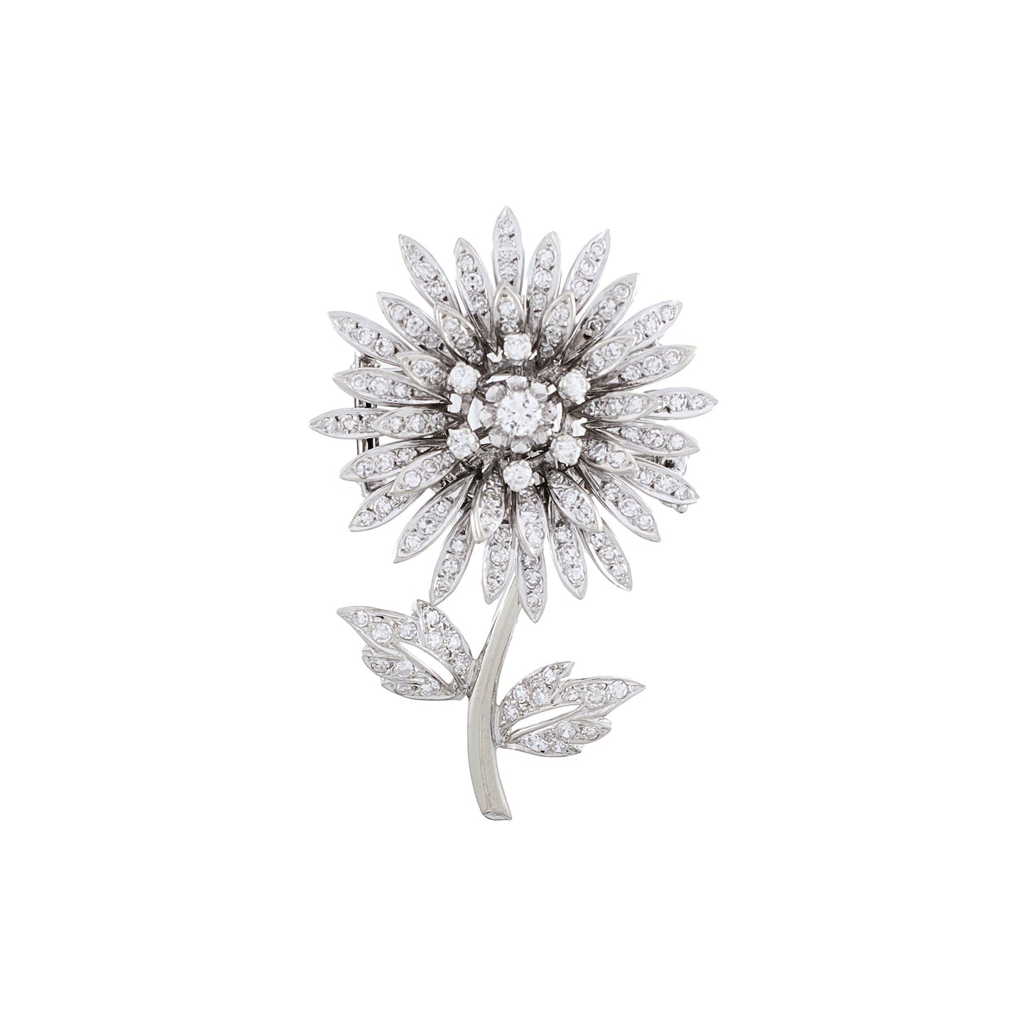 Vintage Transformable Flower Brooch