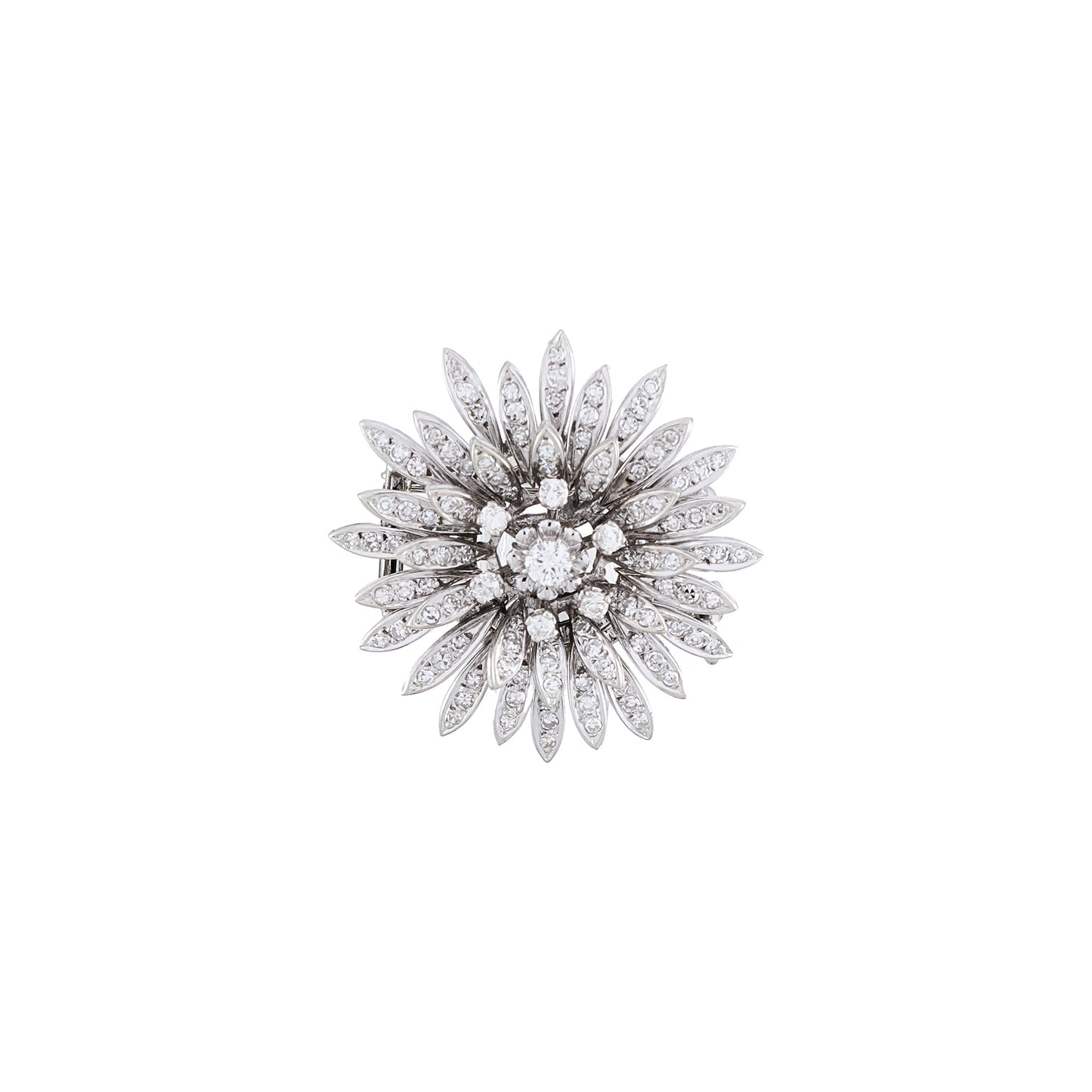 Vintage Transformable Flower Brooch
