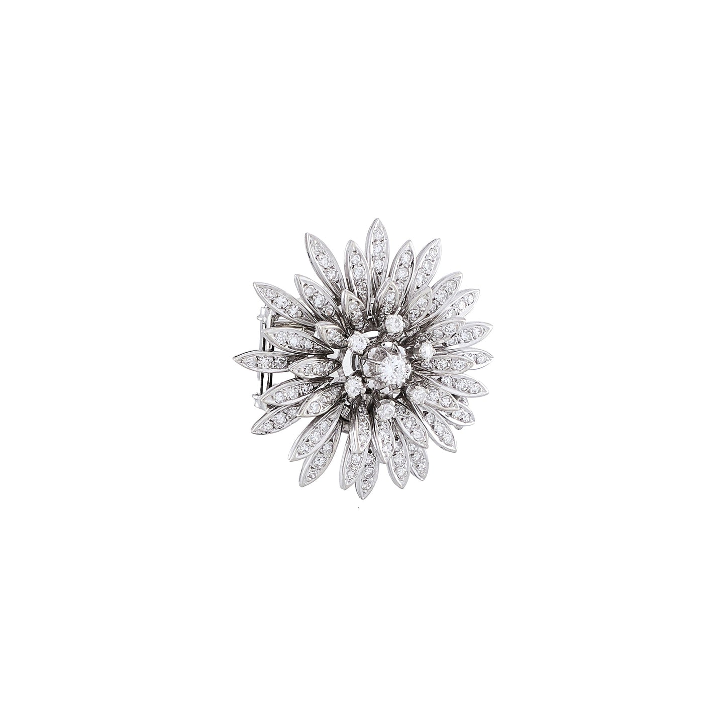 Vintage Transformable Flower Brooch