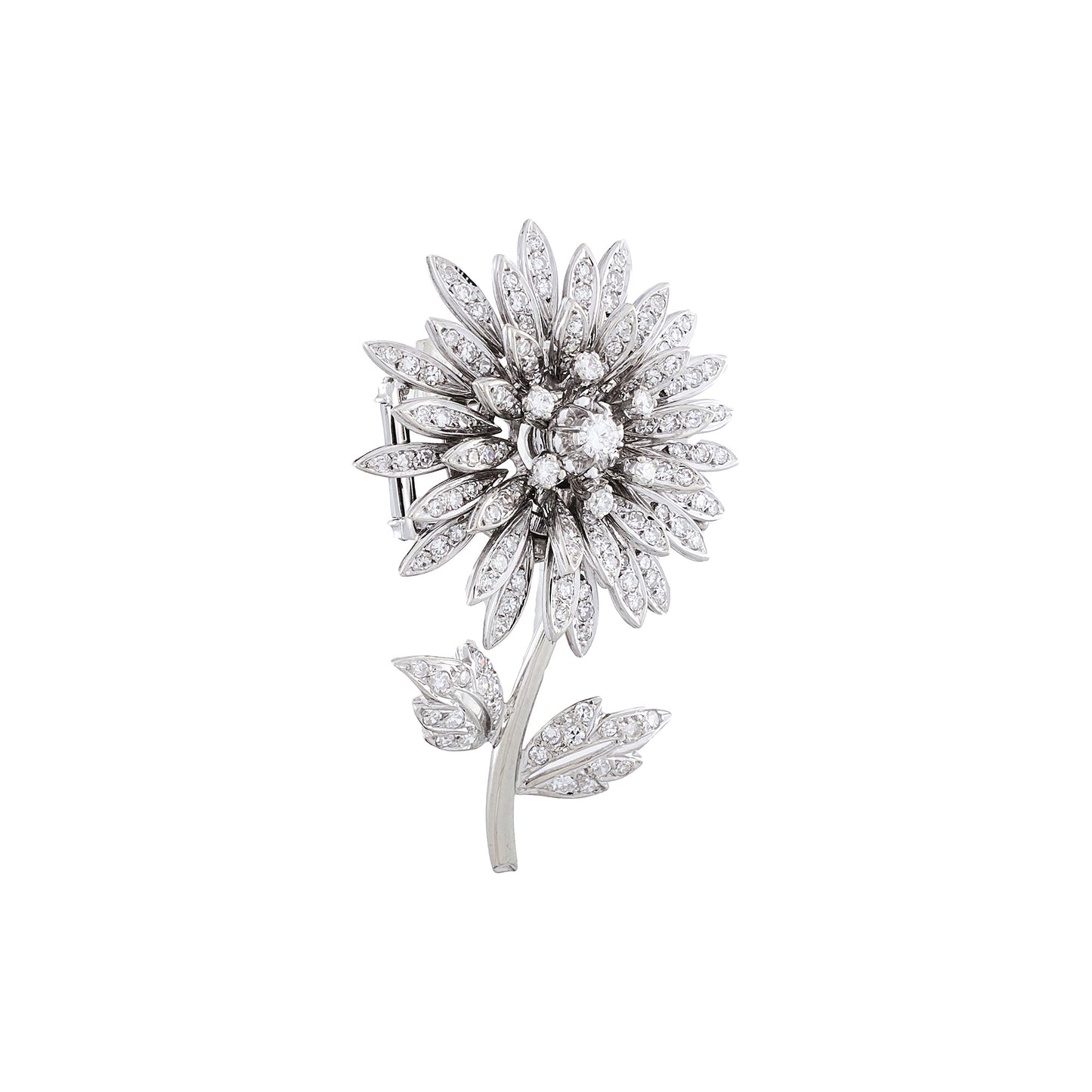 Vintage Transformable Flower Brooch