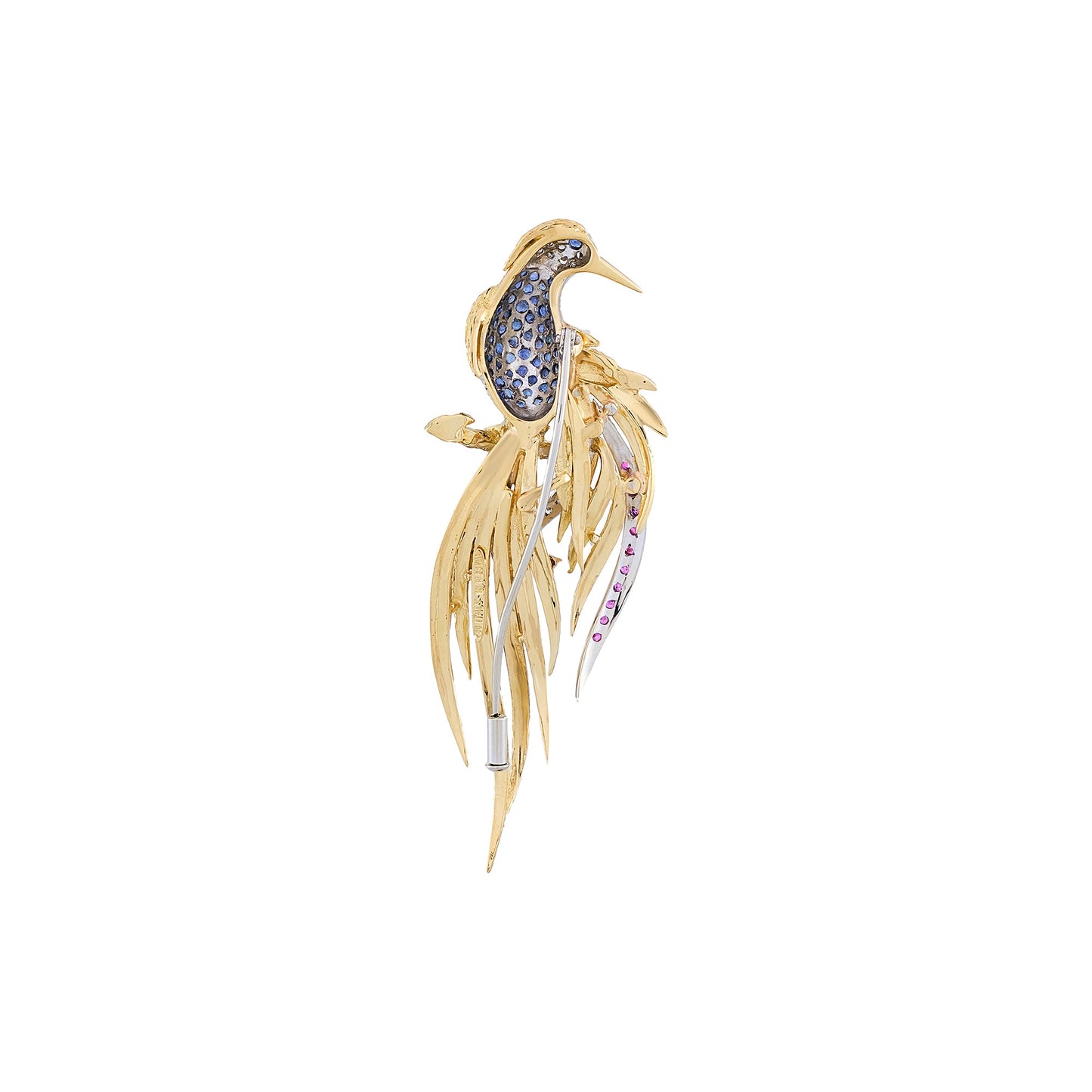 Vintage Bird of Paradise Brooch
