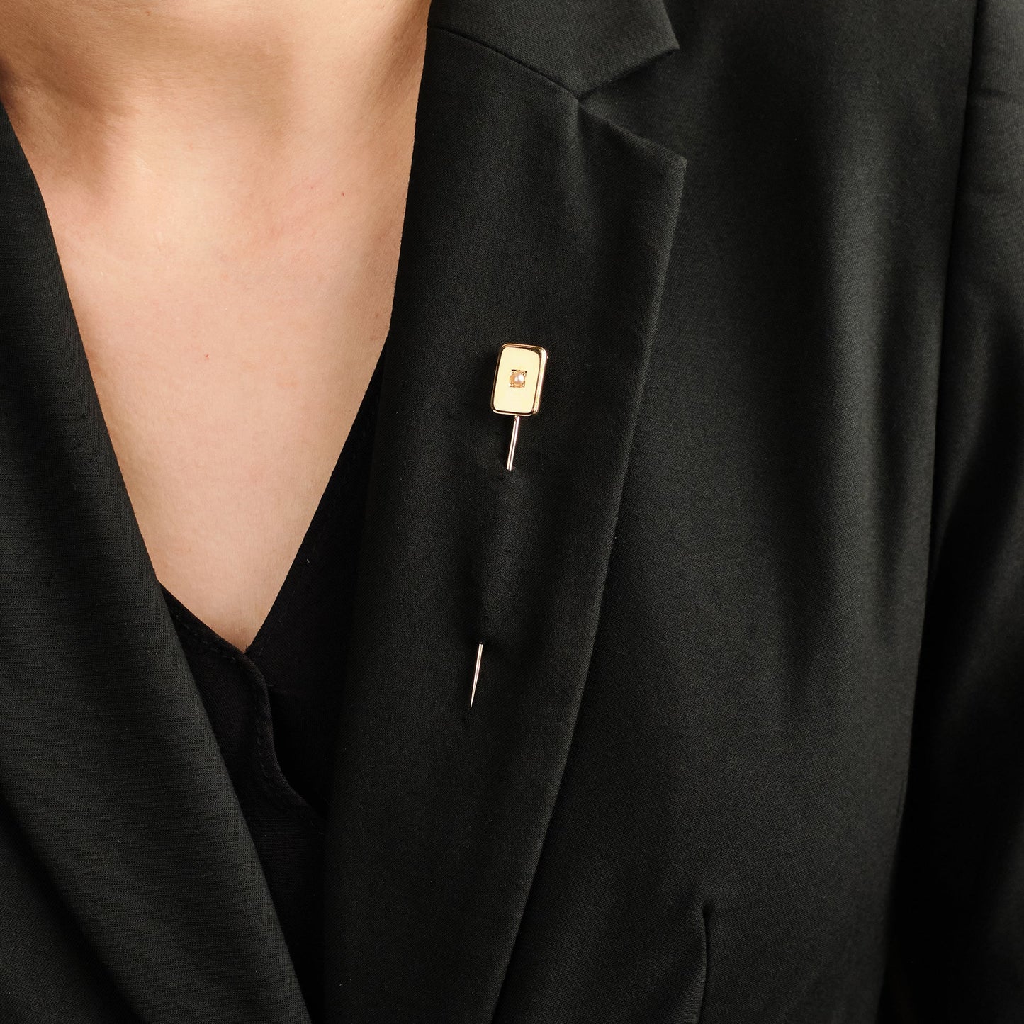 Antique Rectangle Stick Pin