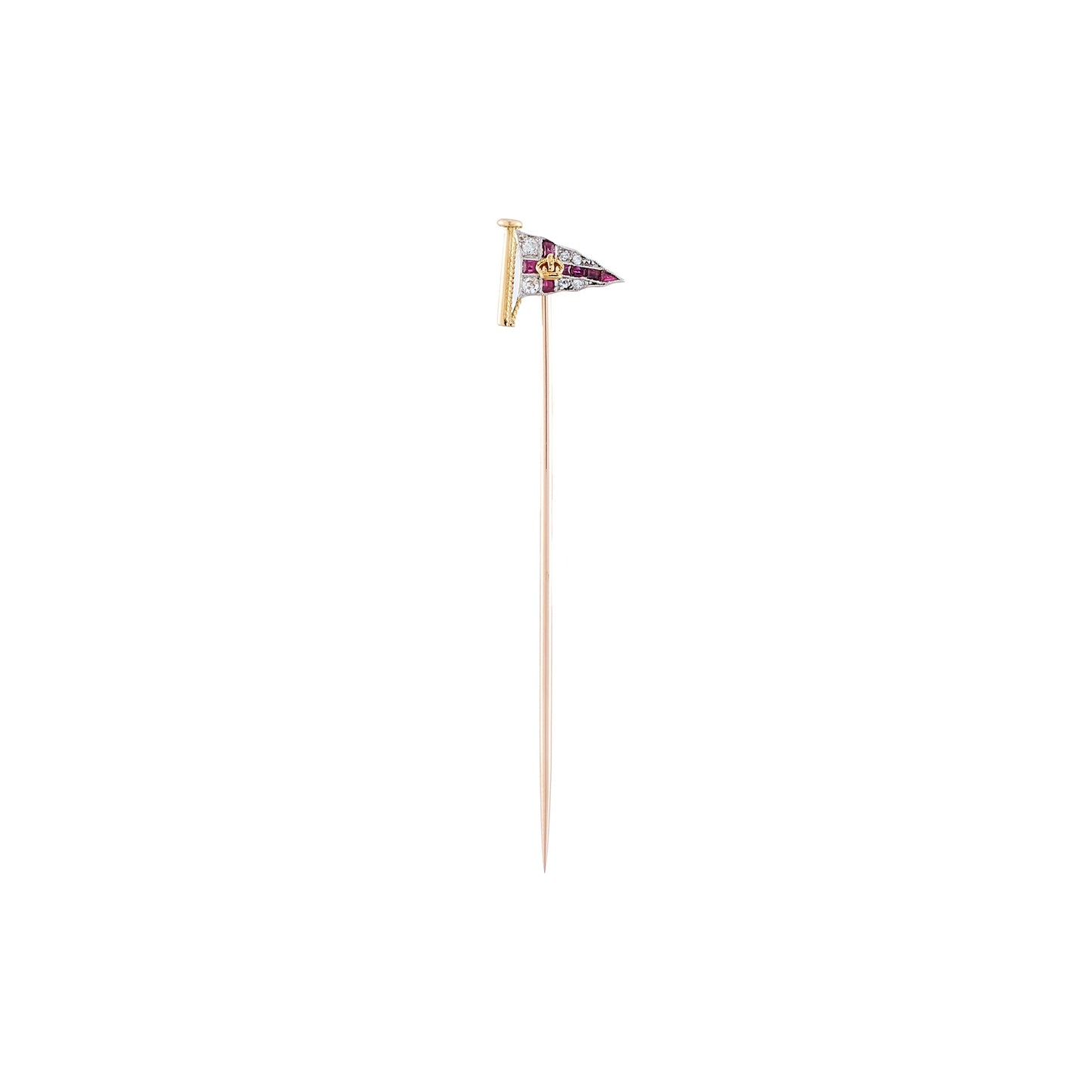 Antique Royal Yacht Squadron Flag Stick Pin