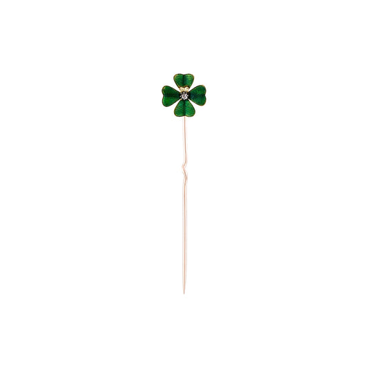 Antique Four Leaf Clover Stick Pin