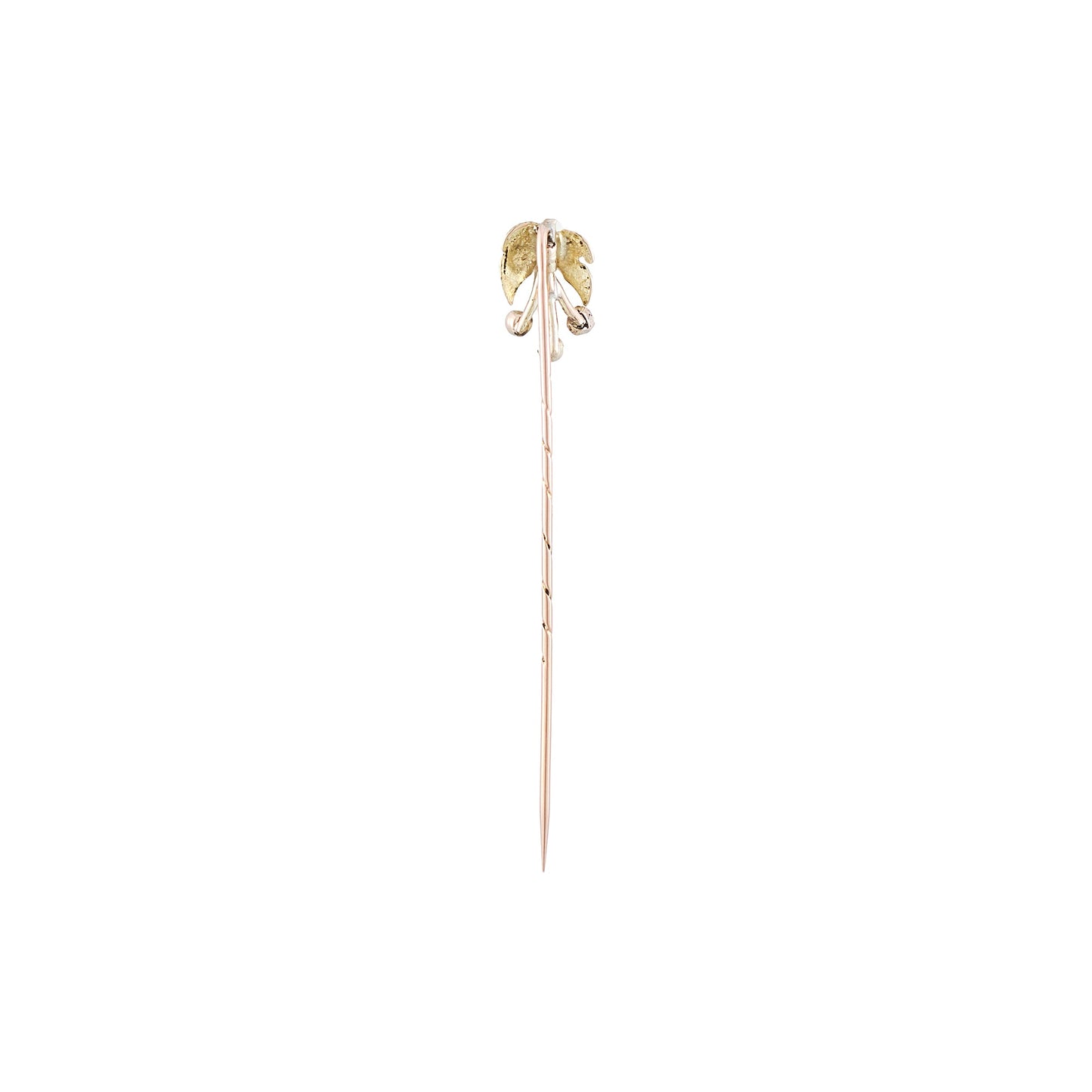 Antique Triple Cherry Stick Pin
