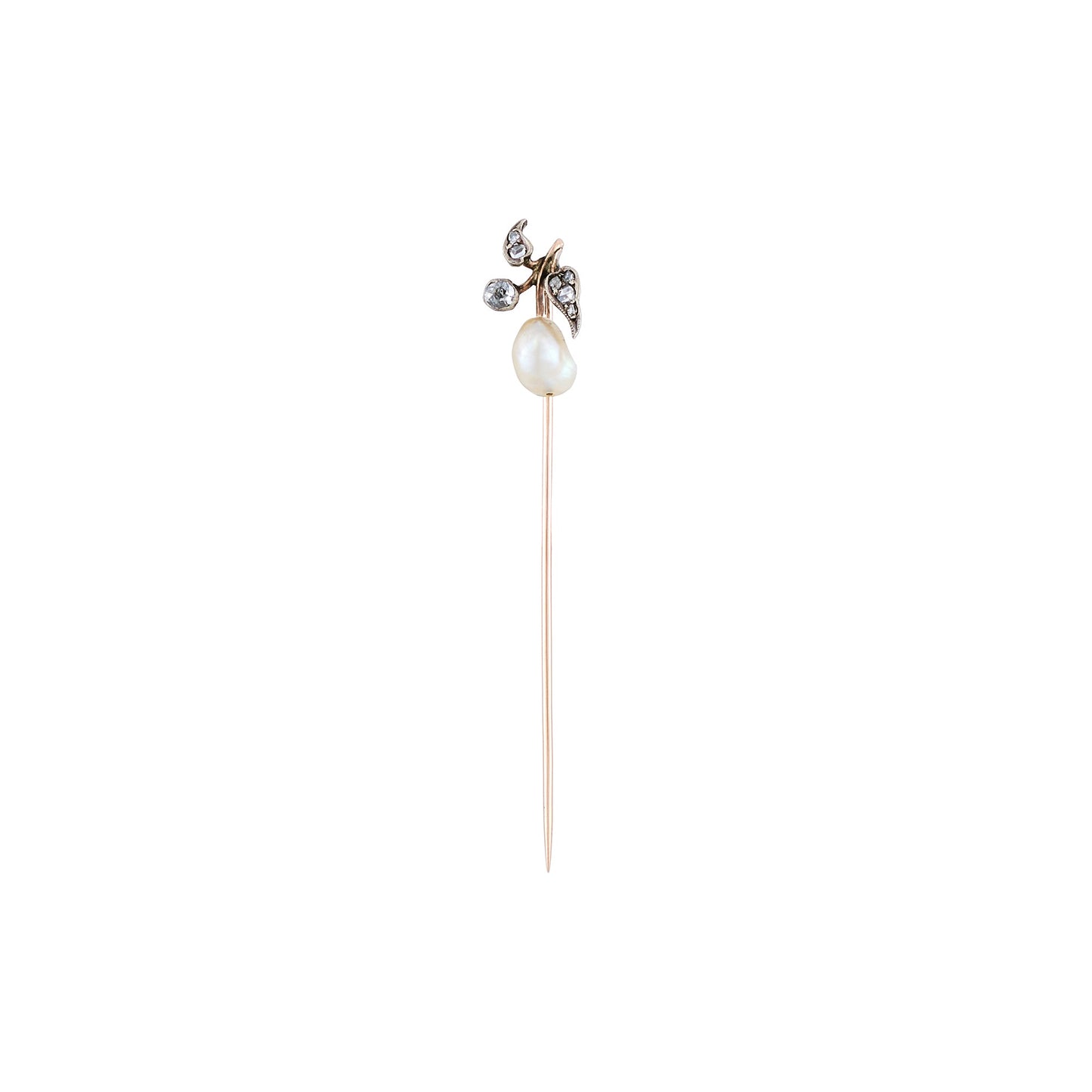 Antique Baroque Pearl Stick Pin