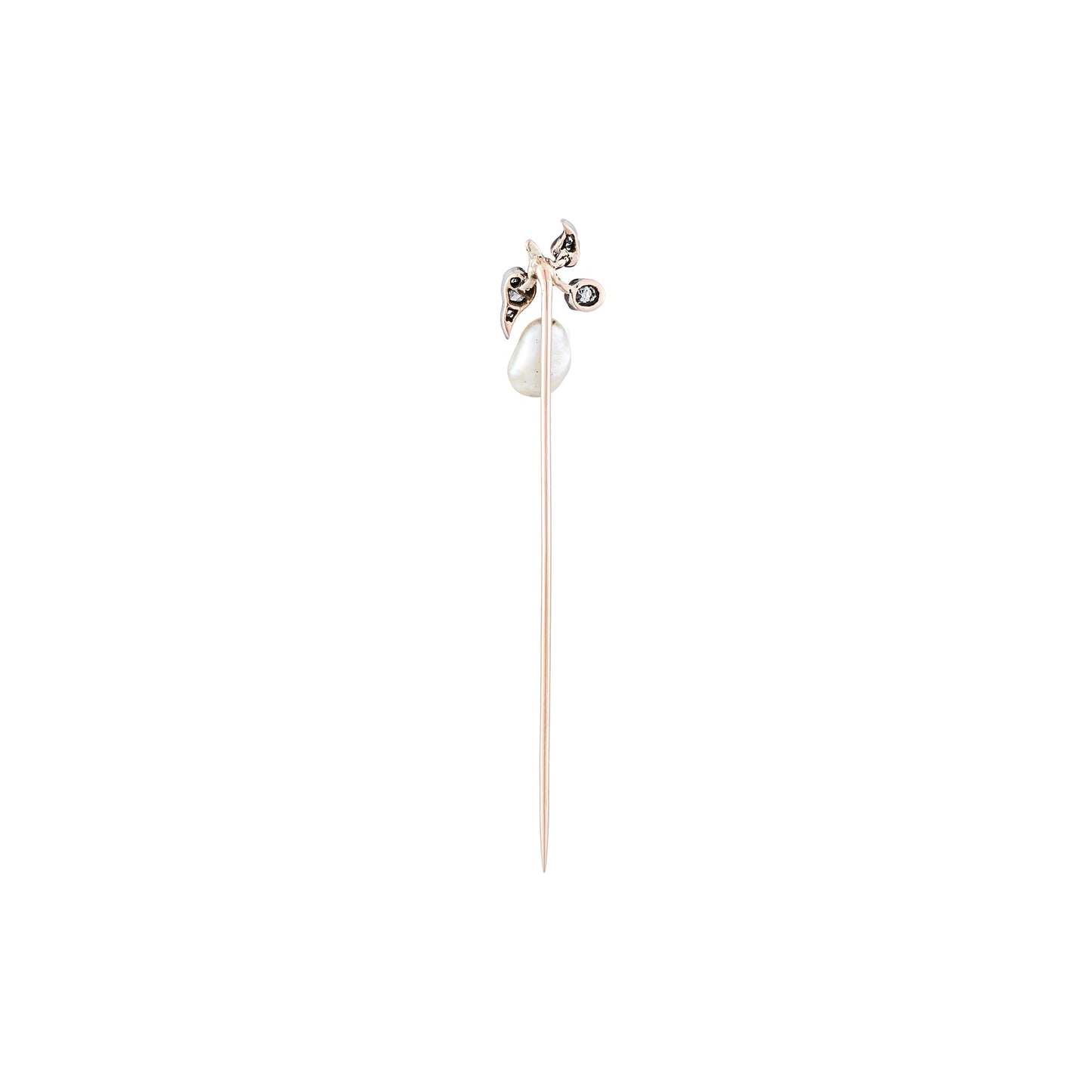 Antique Baroque Pearl Stick Pin