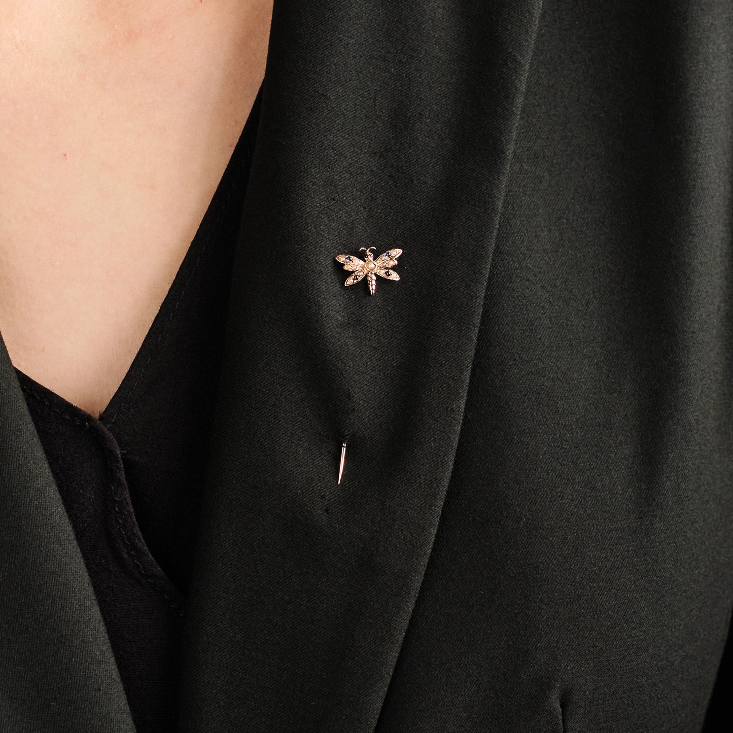 Antique Butterfly Stick Pin