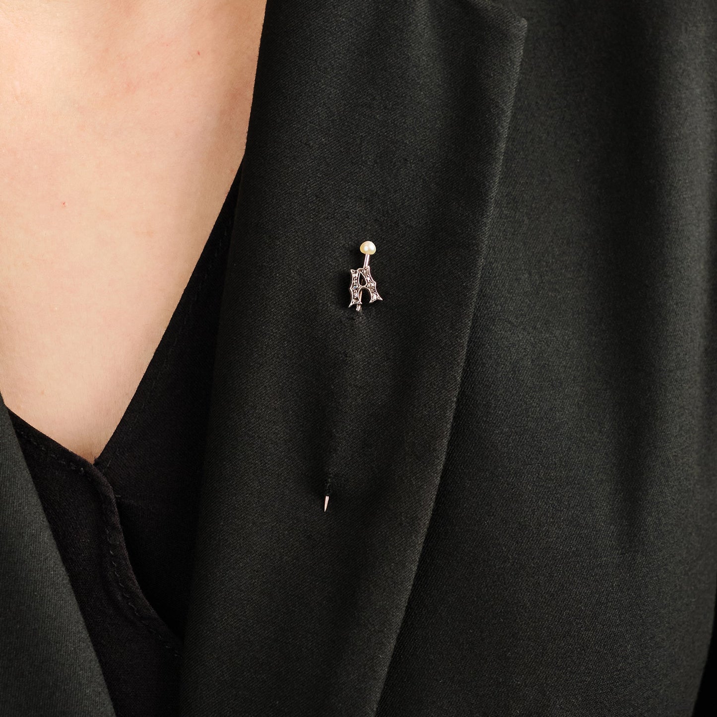 Antique 'A' Stick Pin