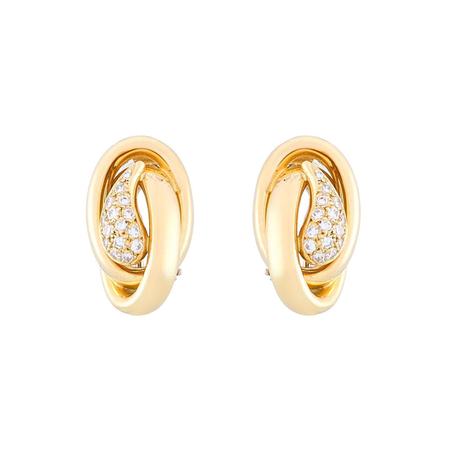 Vintage Interlaced Earrings