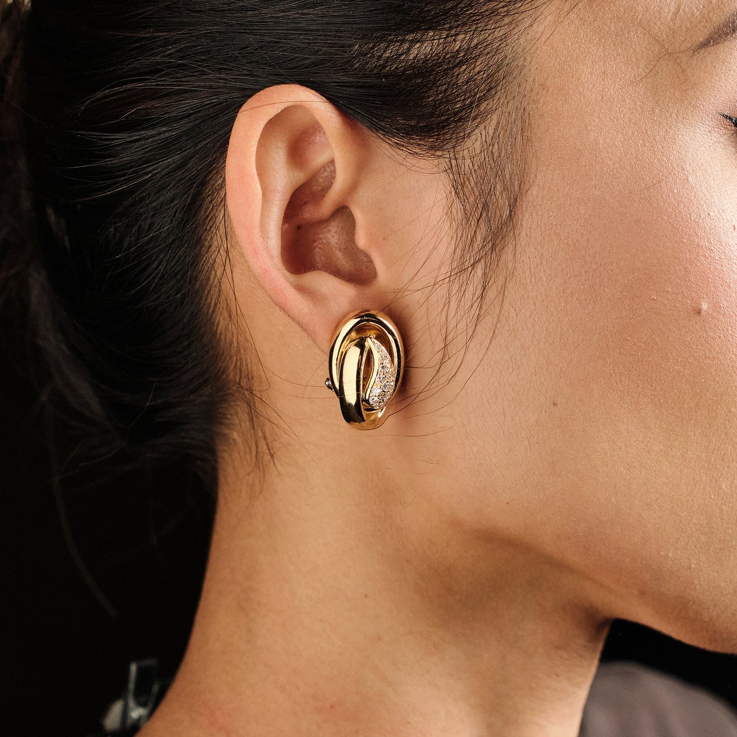 Vintage Interlaced Earrings
