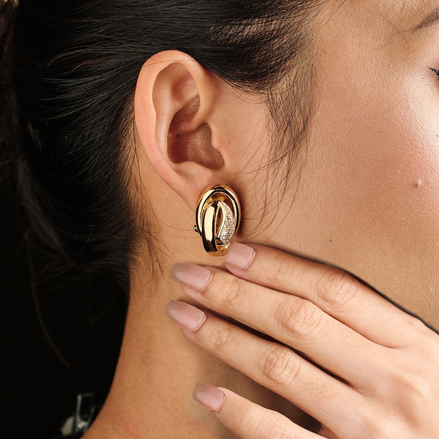 Vintage Interlaced Earrings