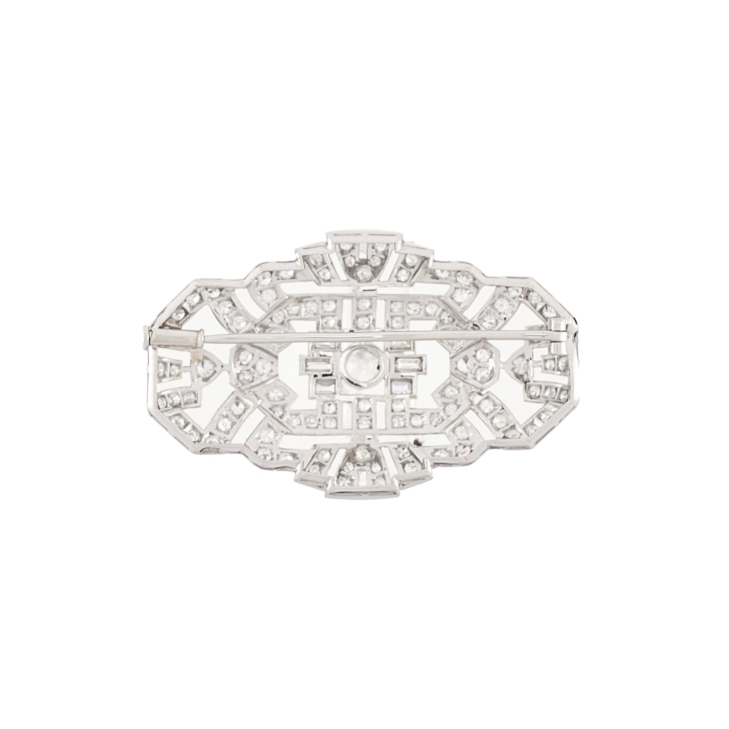 Art Deco Diamond Brooch