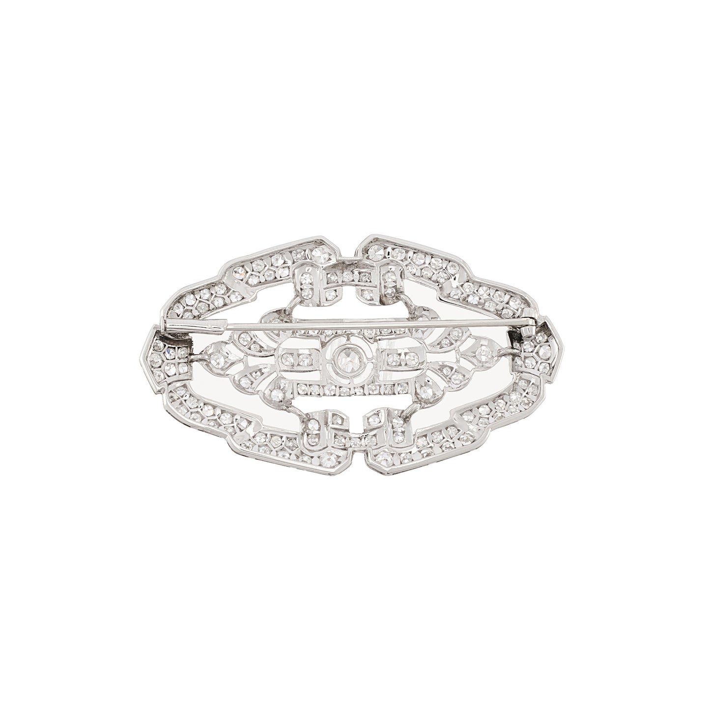 Art Deco Diamond Brooch