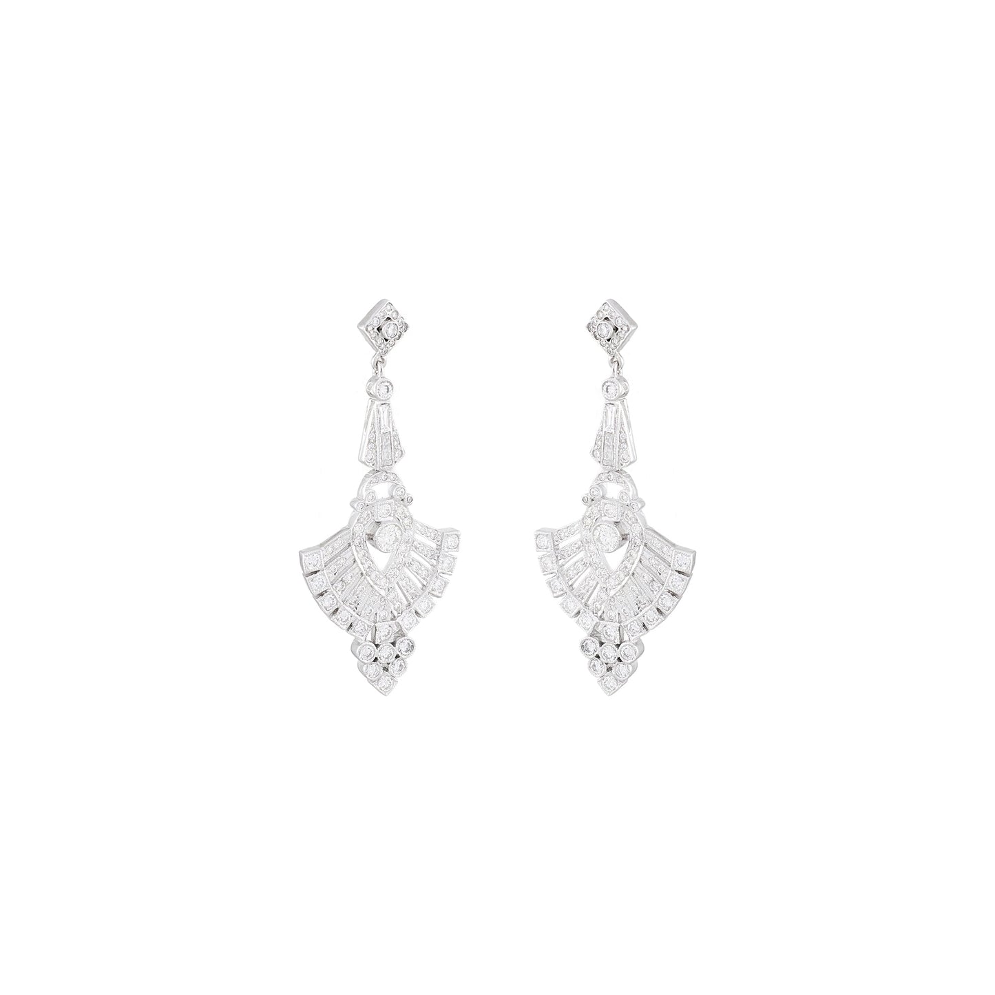 Vintage Diamond Earrings