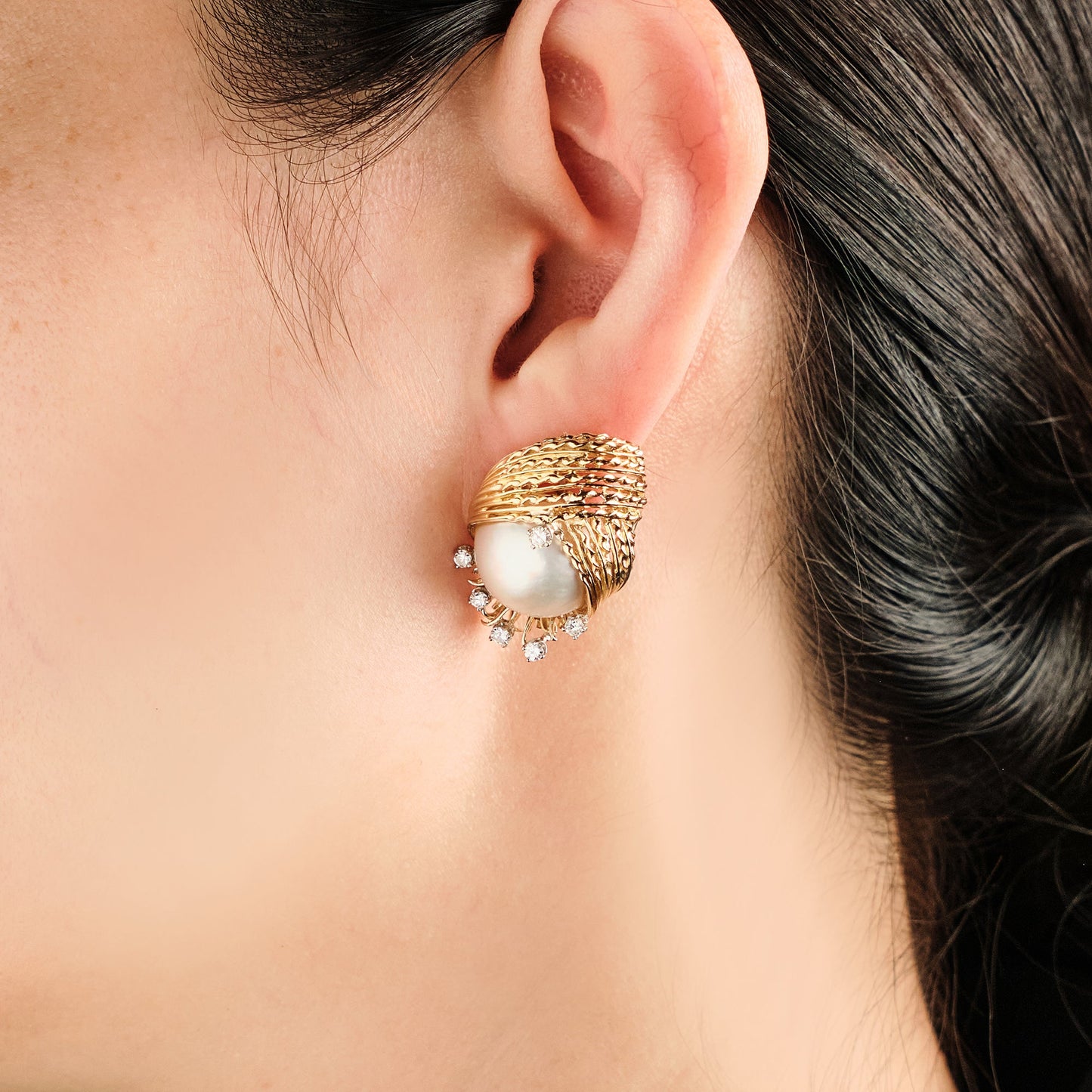 Vintage Pearl Earrings