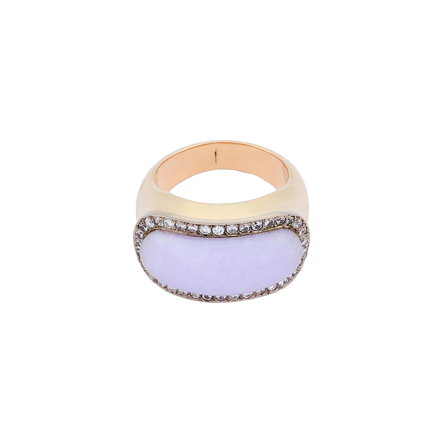Harry Fireside Lavender Jade Ring
