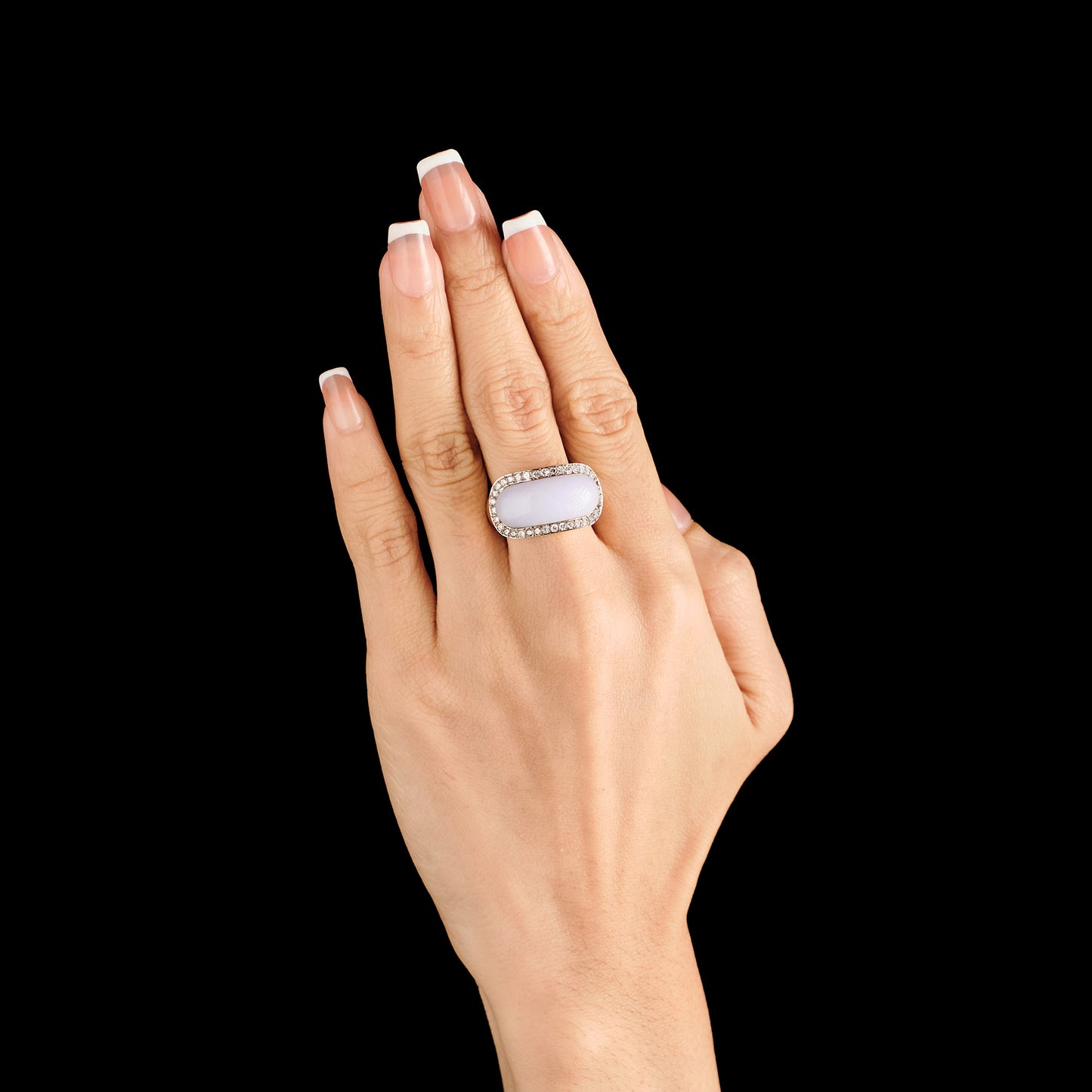 Harry Fireside Lavender Jade Ring