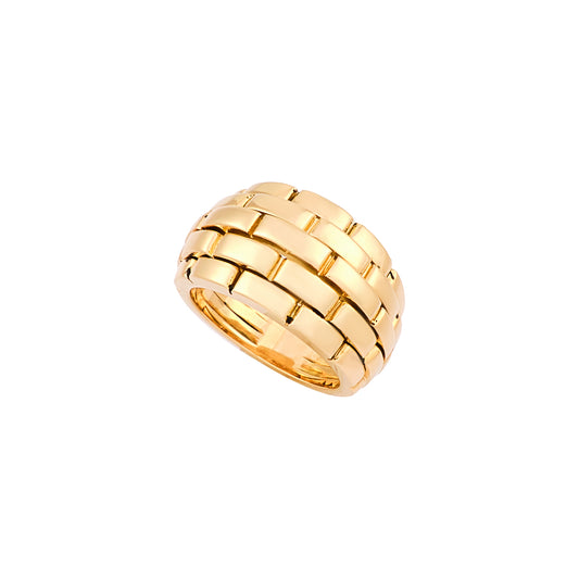 Cartier Maillon Panthère Brick Link Ring