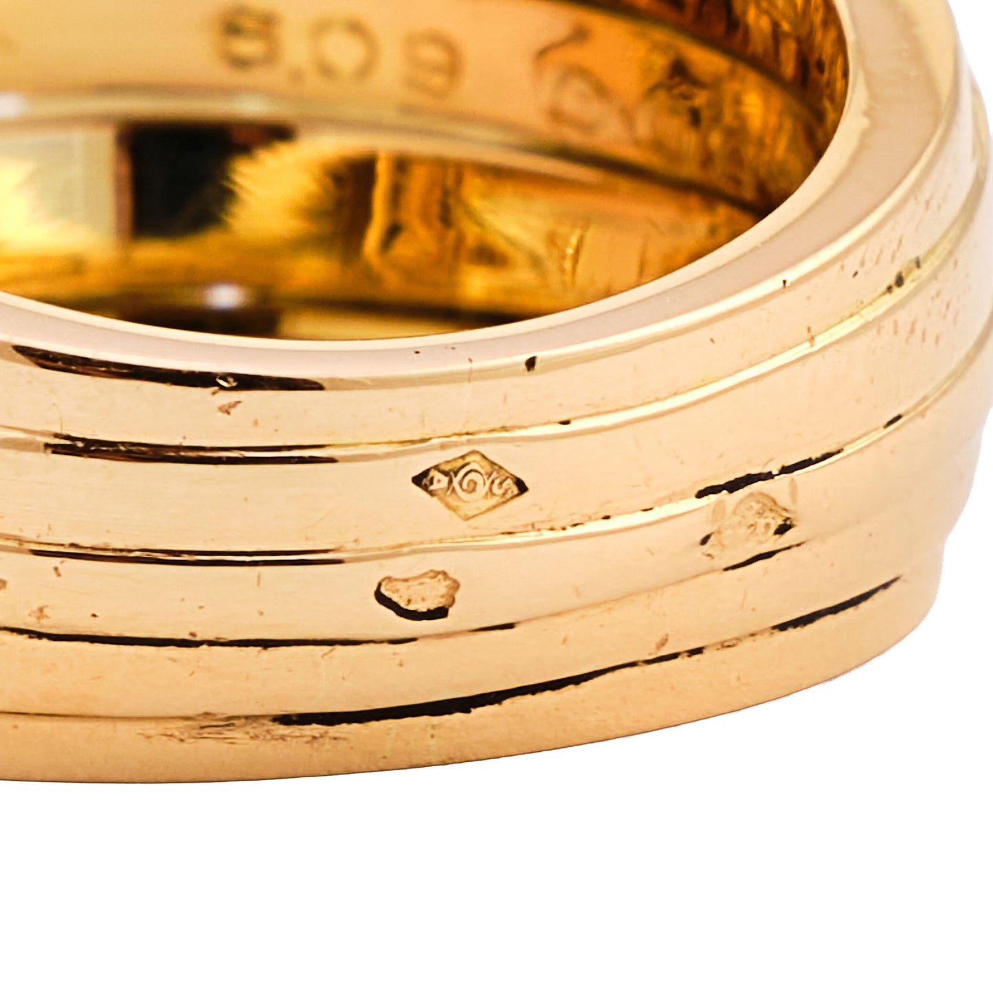 Cartier Maillon Panthère Brick Link Ring