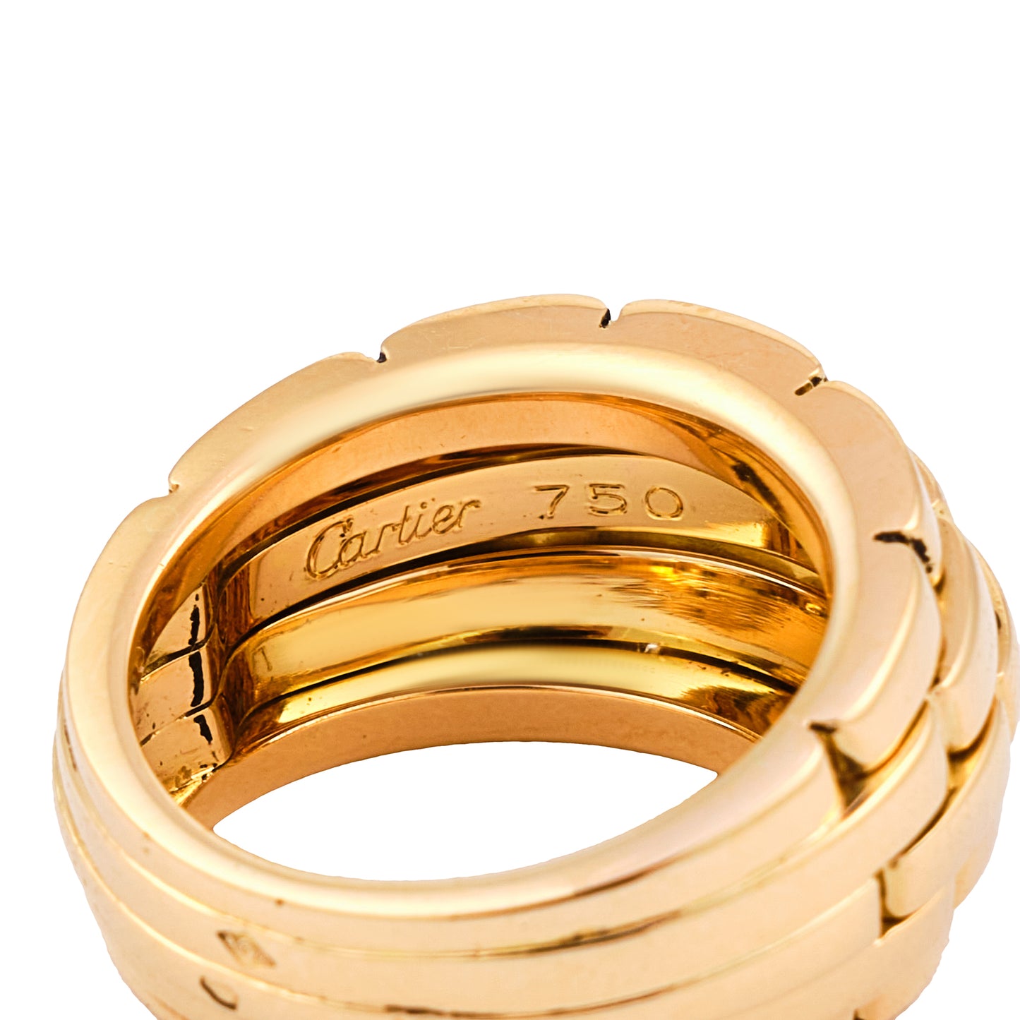 Cartier Maillon Panthère Brick Link Ring
