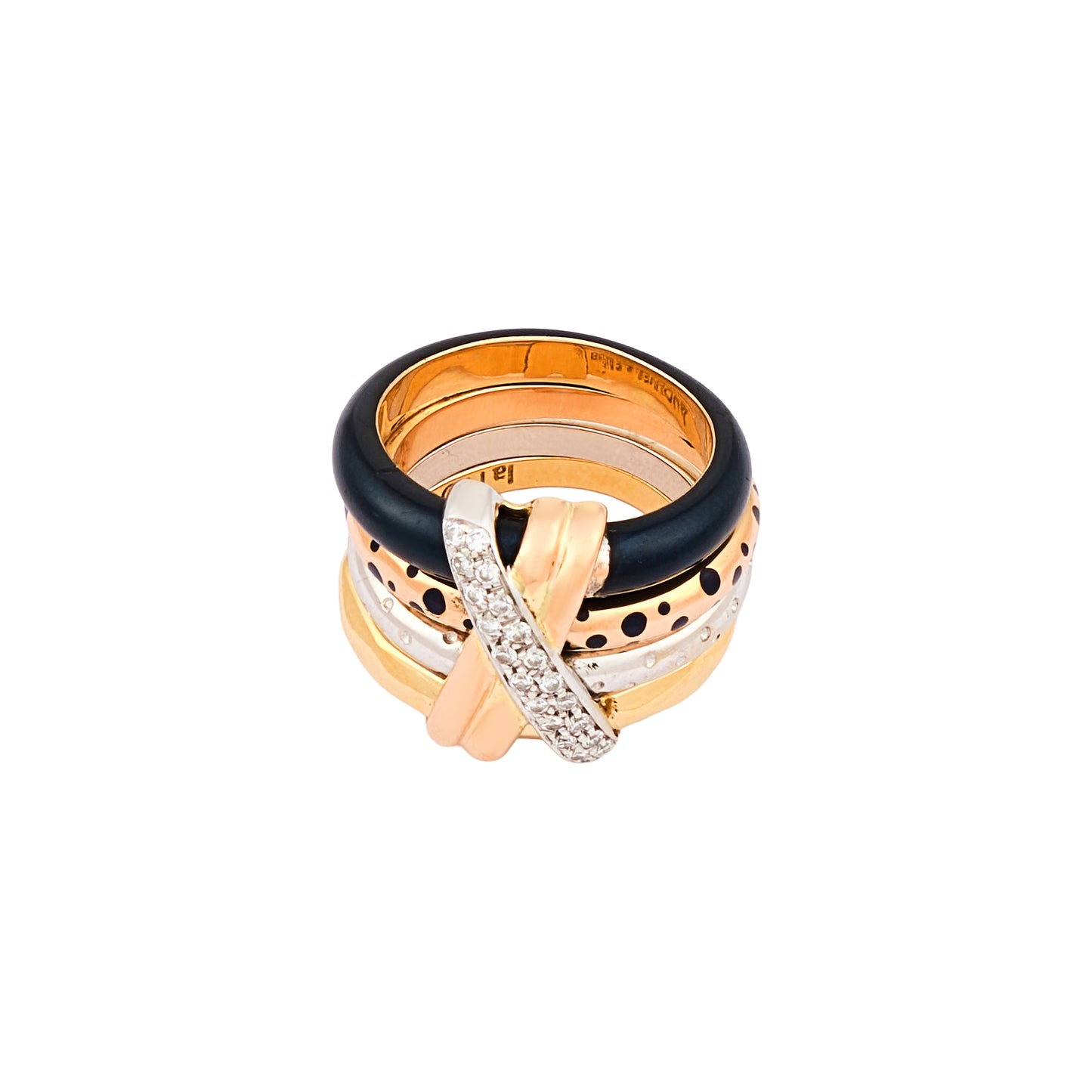 La Nouvelle Bague Quadruple Band Ring