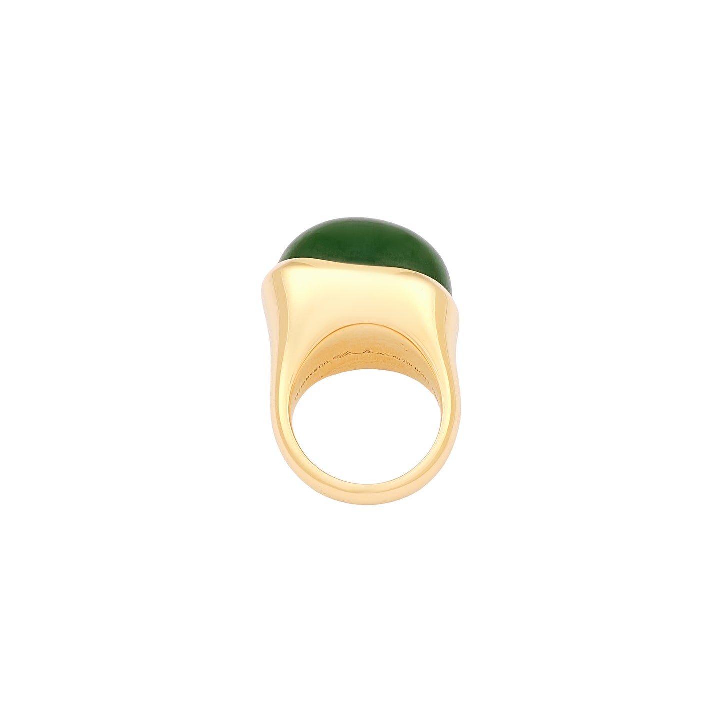 Tiffany & Co Elsa Peretti Jade 'Cabochon' Ring