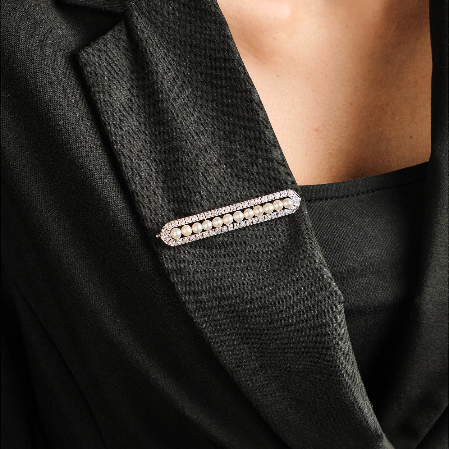 Vintage Bar Brooch