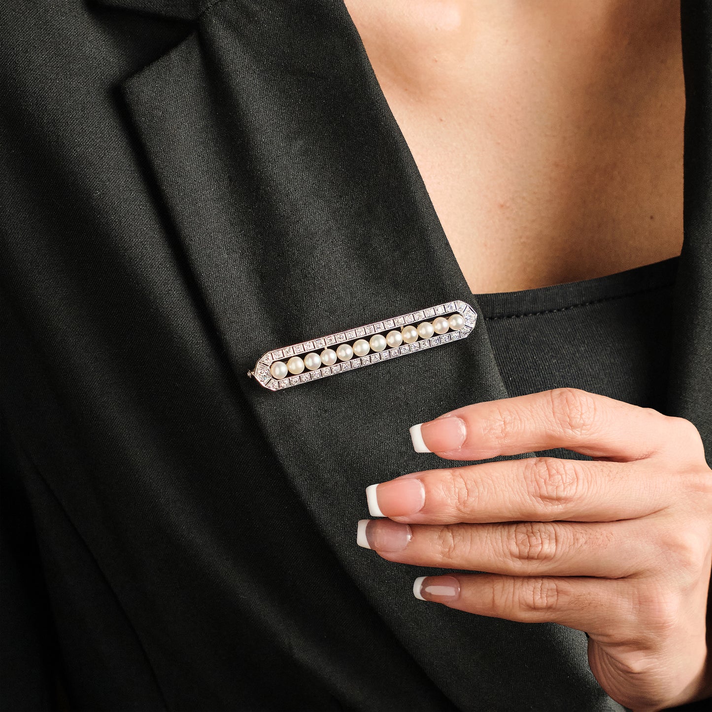 Vintage Bar Brooch