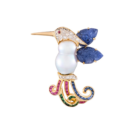 Vintage "Hummingbird" Brooch