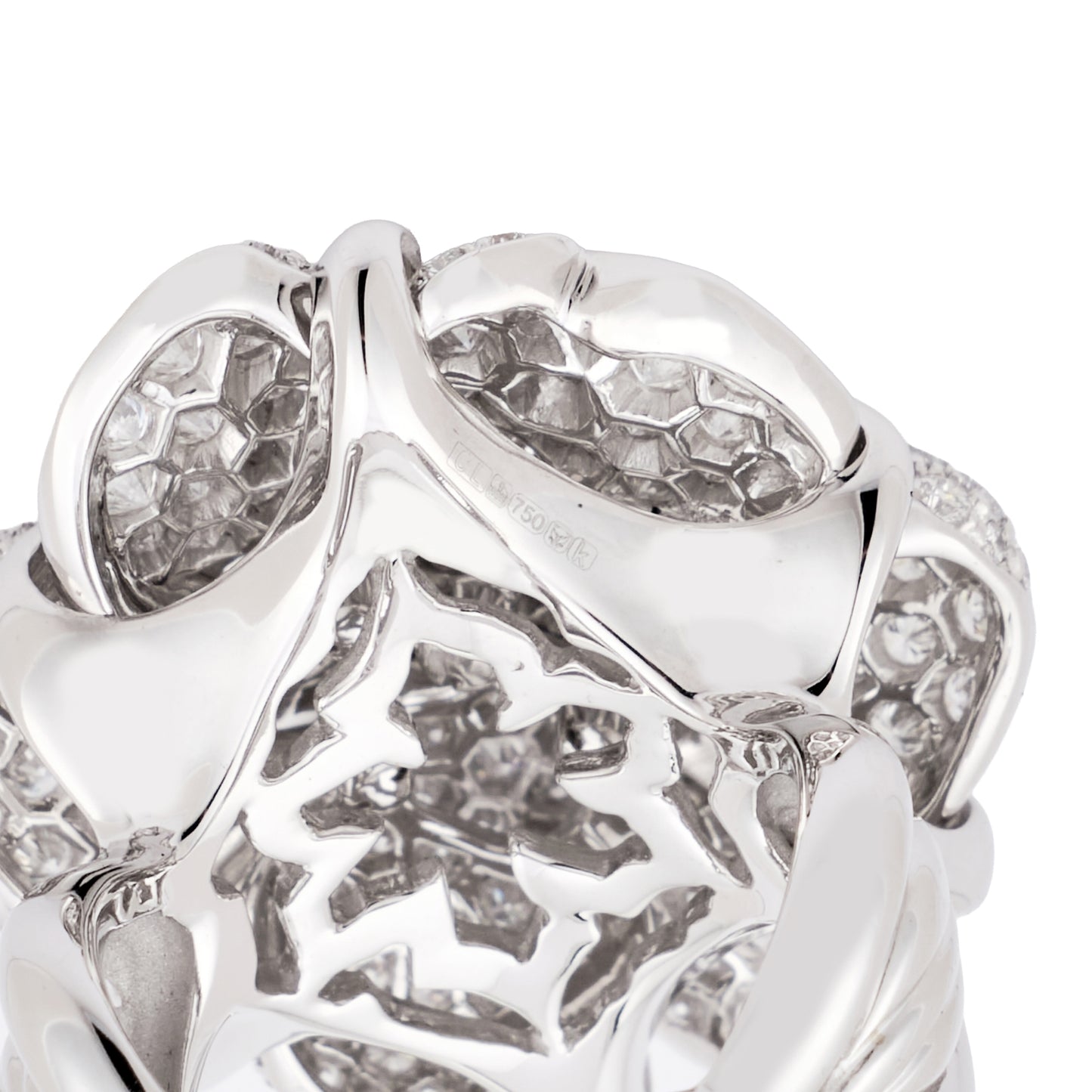 Chanel Camelia Diamond Ring