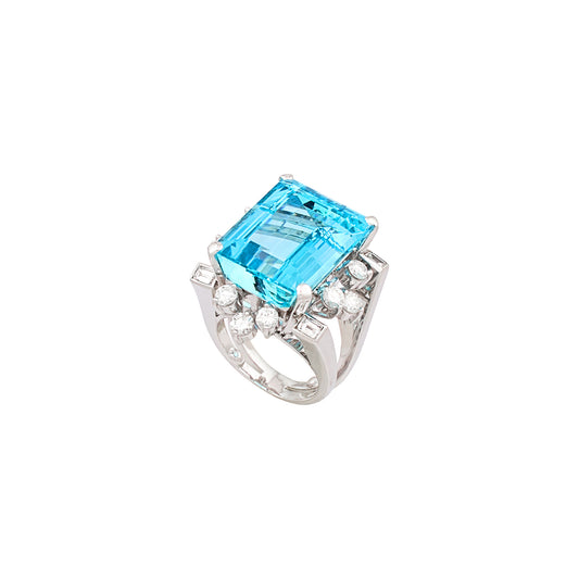 Kutchinsky Aquamarine Ring